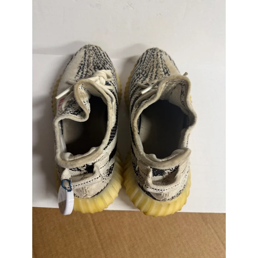 Adidas Yeezy Boost 350 V2 Zebra Casual Athletic‎ Shoes Sneakers Size 8